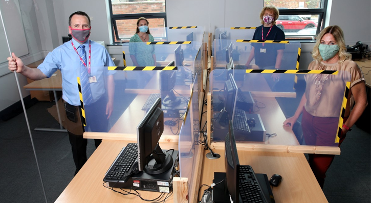 Work is well underway for welcoming students and staff back into South Eastern Regional College Campuses for course interviews and enrolment in August, and for the start of the new academic year on 7 September.